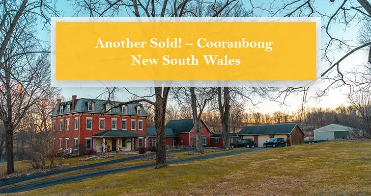 Another Sold! – Cooranbong New South Wales